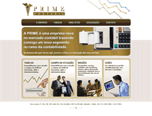 Tablet Screenshot of primecontabil.com